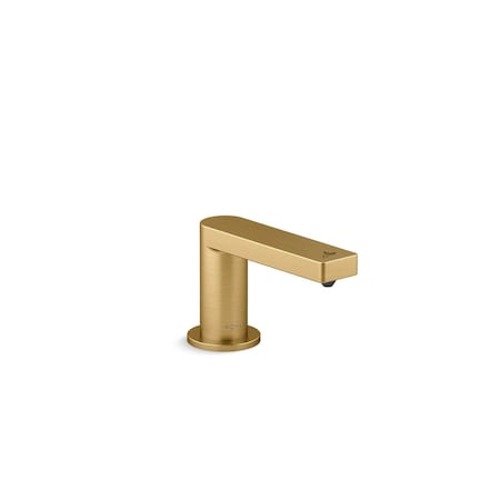 Kohler Composed Touchless Foaming Soap Dispenser, Dc-Powered In Vibrant Brushed Moderne Brass 25195-2MB